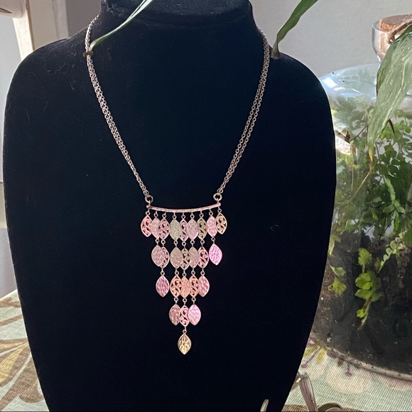 Lois Hill 925 Sterling Silver Chandelier Necklace - Picture 4 of 11